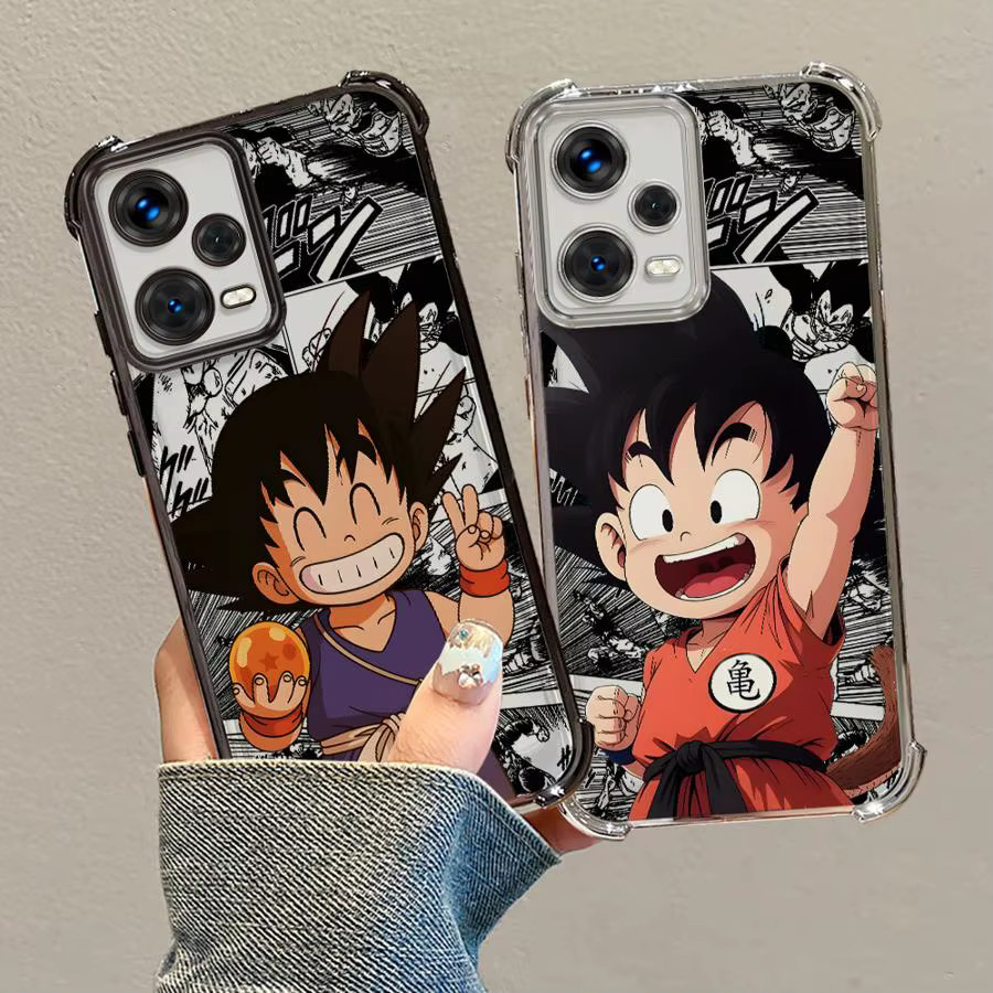 Xiaomi Handyhülle Dragon Ball Goku Design Soft Cover für Redmi Note 14 Pro Plus 13 12 11 10S 9S Multicolor - Bild 3