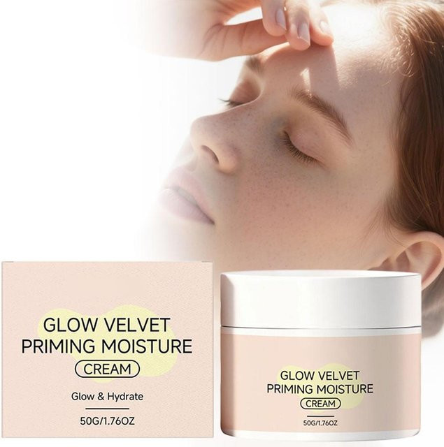 EELHOE Glow Velvet Priming Cream, Mattierende Gesichtscreme, 50g - Bild 1