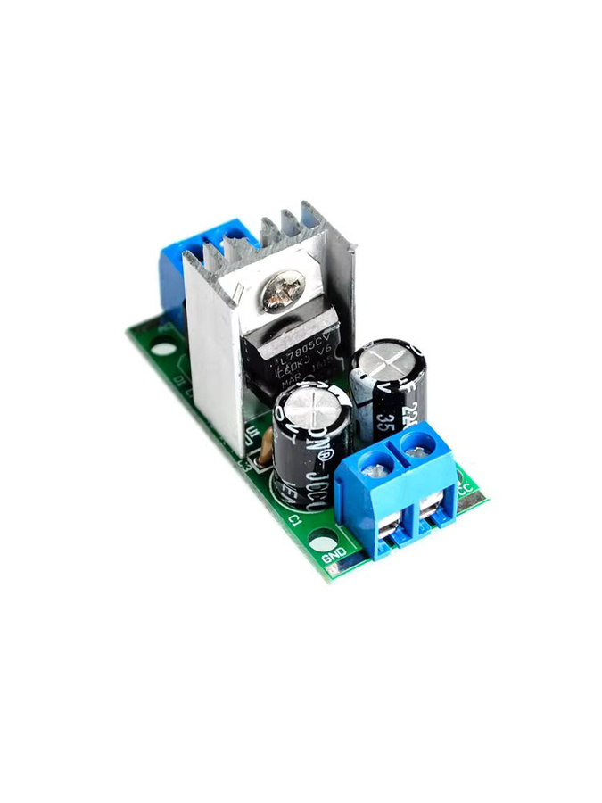 LM7805 LM7812 Dreipoliges Spannungsregler-Stromversorgungsmodul mit 5 V, 9 V oder 12 V Ausgang und max. 1,2 A - Bild 2
