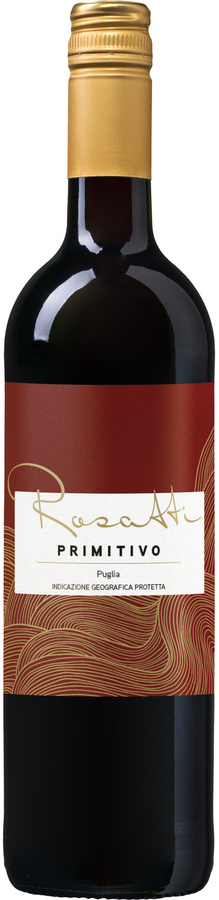 Rosatti Primitivo Rotwein Puglia 0,75 l - Bild 2