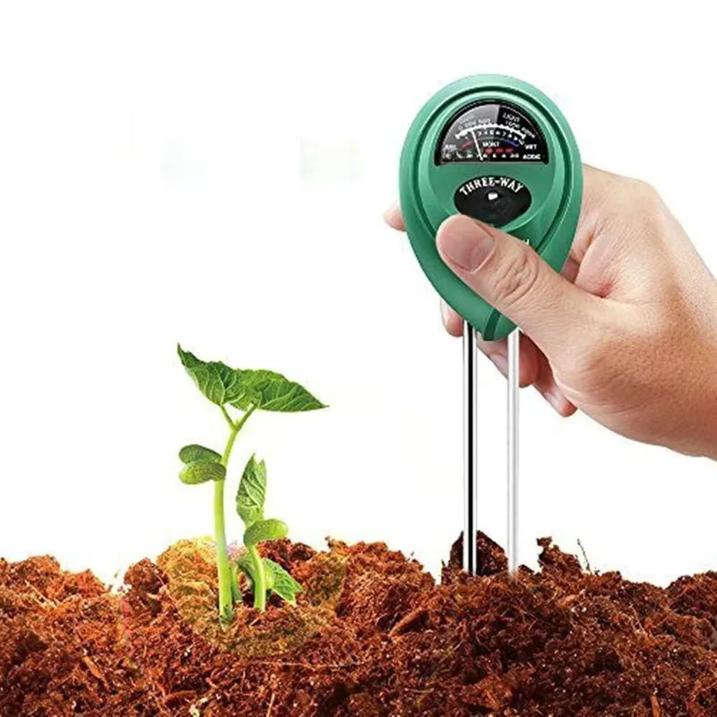 3-in-1 Bodenmessgerät für Feuchtigkeit, pH-Wert und Licht zur Pflege deiner Gartenpflanzen und Blumen - Bild 7