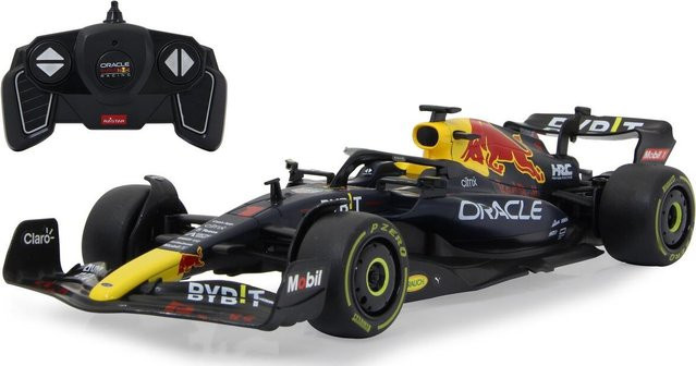 JAMARA Oracle Red Bull Racing RB18 Spielfahrzeug 1:18 ferngesteuert blau rot - Bild 1