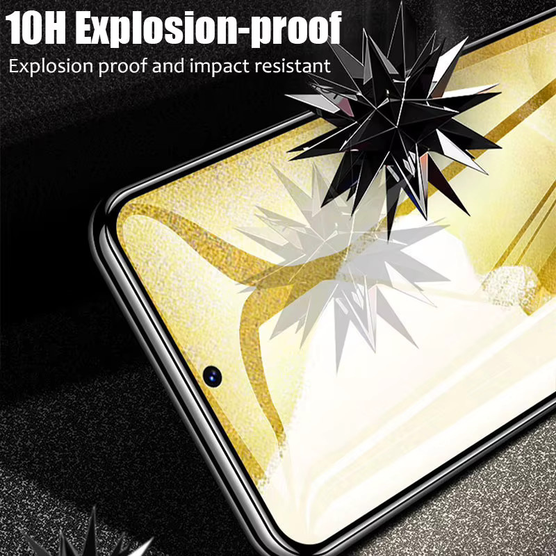 3er-Set gehärtetes Glas Displayschutz für Samsung Galaxy S25 S24 S23 Plus A55 A35 A25 A15 A05S in Transparent - Bild 4