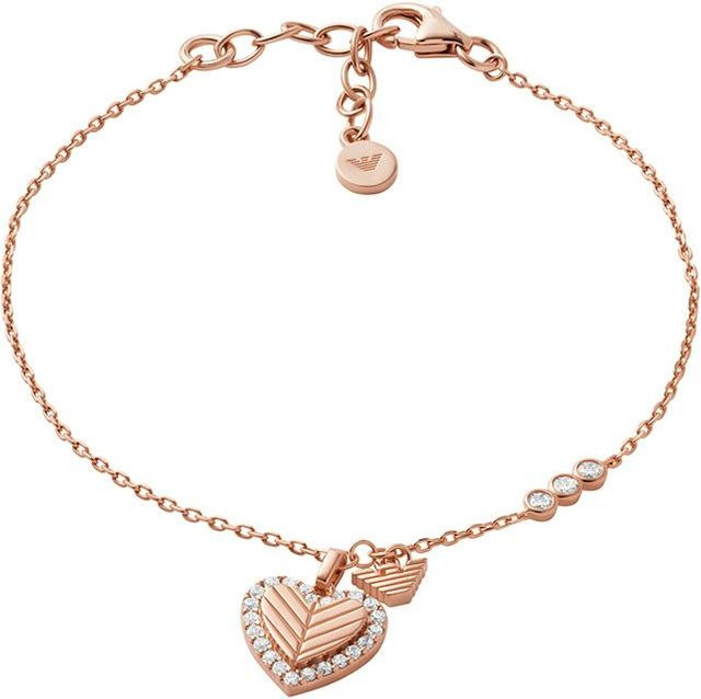 Emporio Armani Armband, Roségold, Zirkonia, Damen - Bild 1