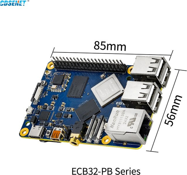 CDSENT Single Board Computer T527/A527 Serie mit 2/4 GB LPDDR4, ARM Cortex-A55, PCIe und Gigabit Ethernet - Bild 1