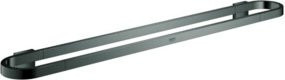 Grohe Badetuchhalter Selection aus Metall in Hard Graphite Grau, Breite: 60 cm - Bild 1