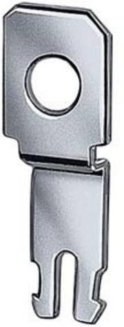 Siemens Einstecklasche 3RB1900-0B in Silber, 10 Stück - Bild 1