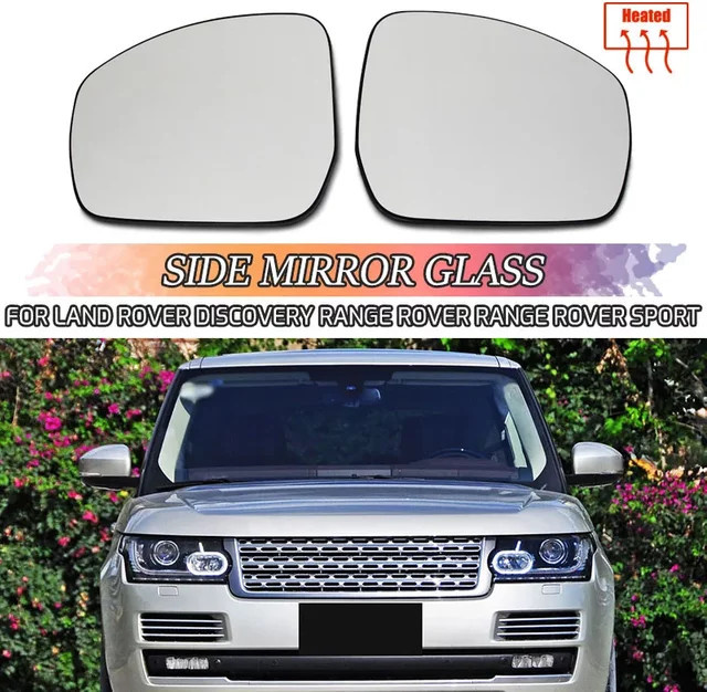 Beheiztes Blind Spot Warn Spiegelglas für Land Rover Range Rover und Range Rover Sport (Modelle 2013-2014) sowie Discovery 4 und 5, Teilenummer LR045153 LR045152 - Bild 1
