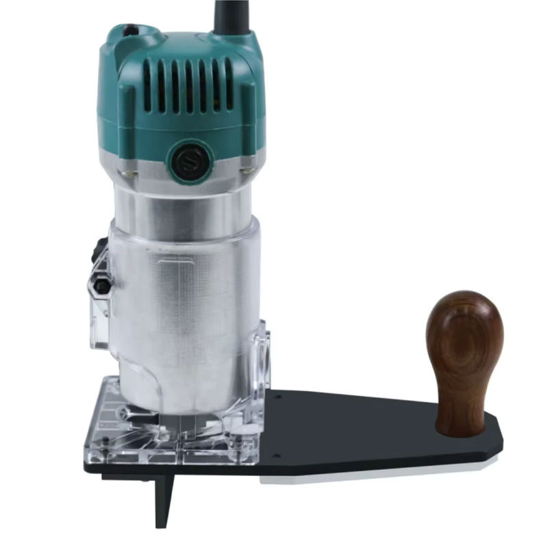 FNICEL Präzisions-Trimmer-Fräser Set mit transparenter Tauchbasis und Führungsplatine zur Holzbearbeitung - Bild 5