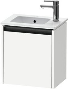 Duravit Waschtischunterschrank Ketho.2 in Weiß mit einer Tür, Wandmontage, B/H/T: 41 x 44 x 29,2 cm - Bild 1