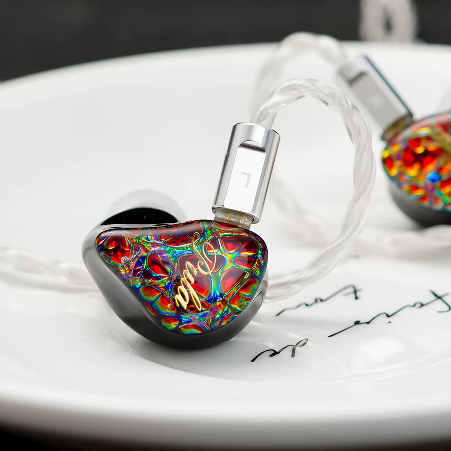 PULA PA02 HiFi-Kopfhörer Hybrid In-Ear-Monitore mit 1DD+4BA Treibern, Hi-Res Audio, Multicolour, 3,5 mm Jack - Bild 4