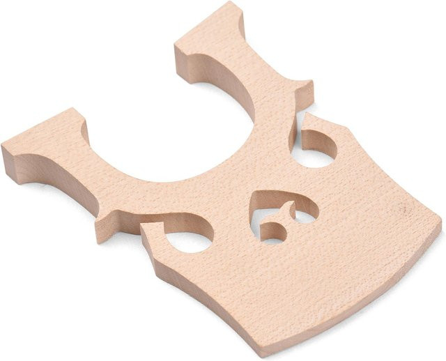 Cello-Steg aus Ahornholz in Beige für Violoncello und Saiteninstrumente - Bild 1