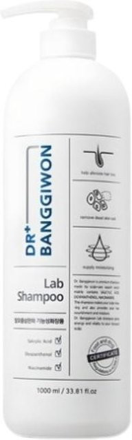 Dr.Banggiwon Lab Shampoo, 1000 ml, mit Salicylsäure, Panthenol, Niacinamid, Biotin - Bild 1