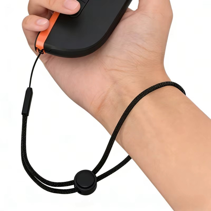 Benicabaly Verstellbare Anti-Verlust Handgelenkschlaufen für Spielcontroller in Orange - Bild 2