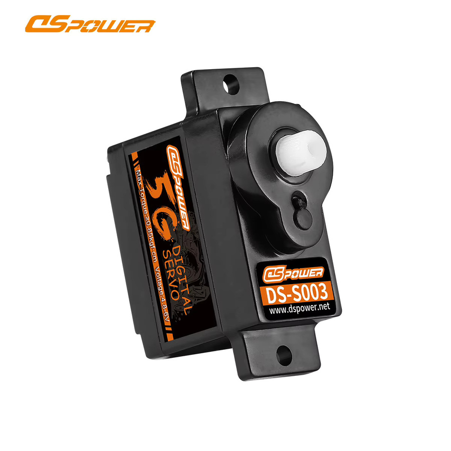 DSPOWER Digitaler Metall-/Kunststoffgetriebe-Servo-Kernlosmotor für 1/28 RC-Car-Flugzeug Starrflügel WLtoys K969 K989 K999 Mini-ROBOTER - Bild 3
