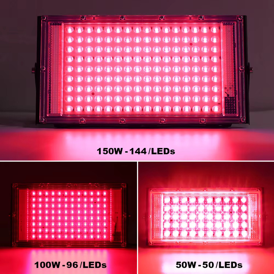 YNL LED Flutlicht IP65 Wasserdicht mit USB-Anschluss, Schwarzer Outdoor LED Reflektor Scheinwerfer für Garten und Terrasse - Bild 2