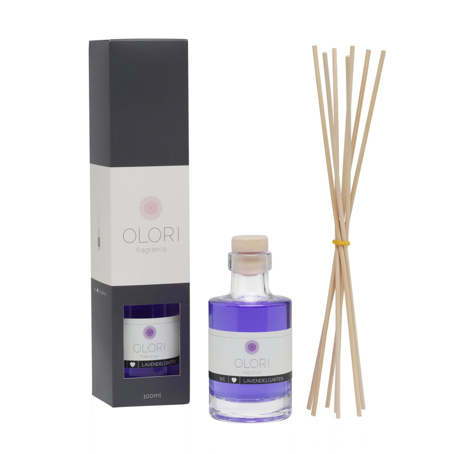 Olori Raumduft Lavendelgarten Reed Diffuser mit blumig-krautigem Duft, 100 ml - Bild 2
