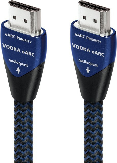 AudioQuest Vodka HDMI 48G eARC Kabel, Blau, Länge: 1,5 m - Bild 1