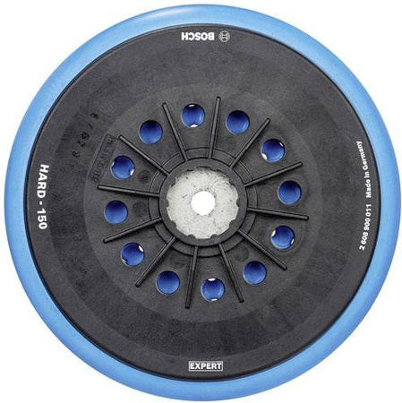 Bosch EXPERT Multihole Stützteller für Exzenterschleifer, hart, Durchmesser: 150 mm