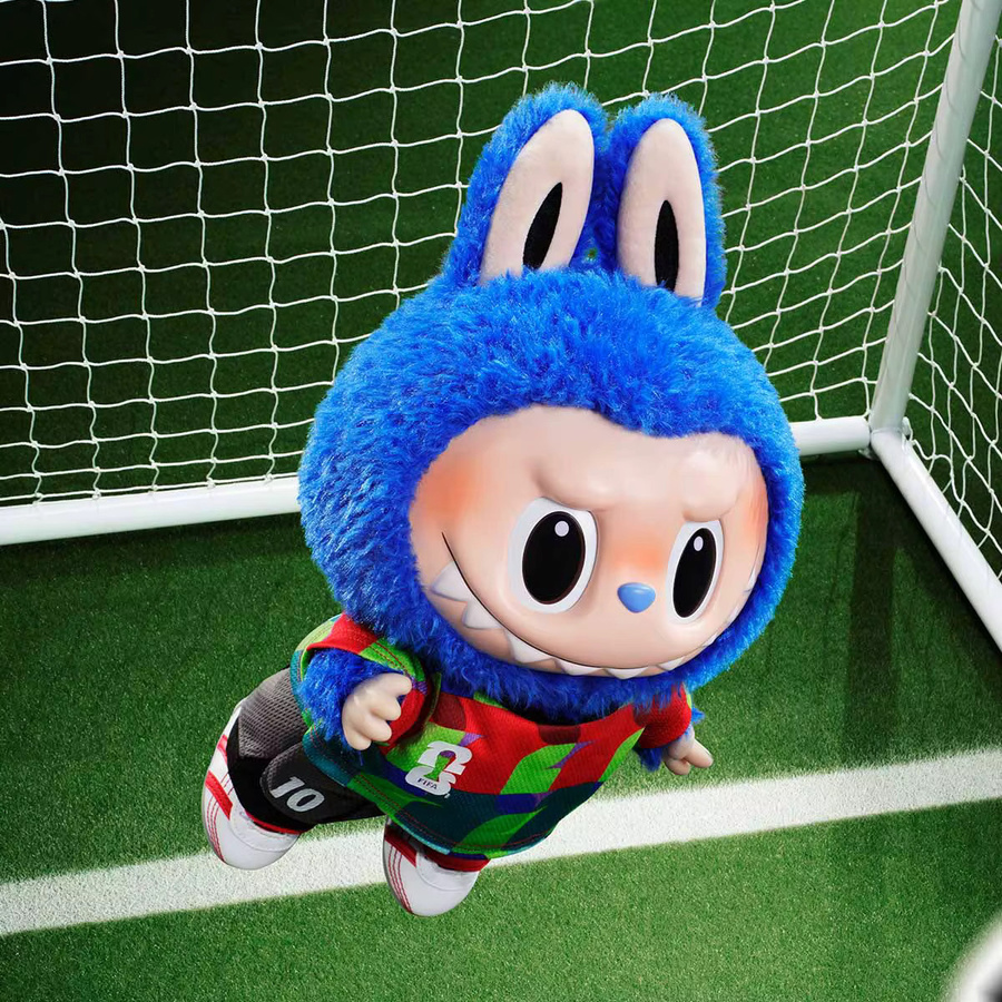 POP MART The Monsters x FIFA Series Catch the Win, Vinyl-Plüschpuppe Blindbox, Einzelfigur - Bild 3