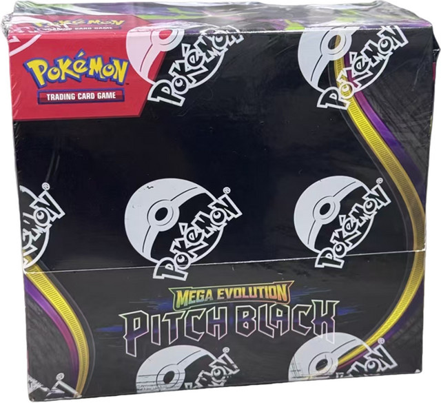 Pokémon Mega Evolution Chaos Rising Pitch Black Scarlet Violet 151, Englische Booster-Karten, ab 14 Jahre - Bild 1