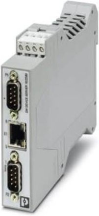 Phoenix Contact 2702765GW MODBUS TCP/RTU Schnittstellen-Wandler mit Ethernet/LAN in Grau - Bild 1