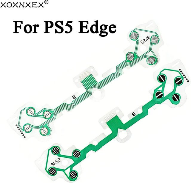 XOXNXEX Leitfähige Folie für PS5 DualSense Edge Controller, Flexkabel in Grün, 2/5/10 Stück - Bild 1