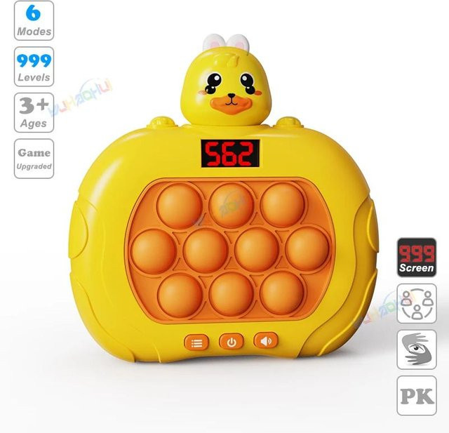 Binchi Elektronisches Pop-Licht, Schnelles Drückspiel, Interaktive Spielmaschine - Bild 1