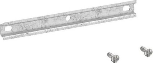Spelsberg Abox 025/2 TS15 89520301 Hutschiene in Silber, B/H/T: 124 x 5,5 x 15 mm - Bild 1