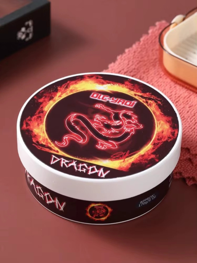 Yaqi Dragon Artisan Rasierseife, 170g, für Gesicht und Körper - Bild 6
