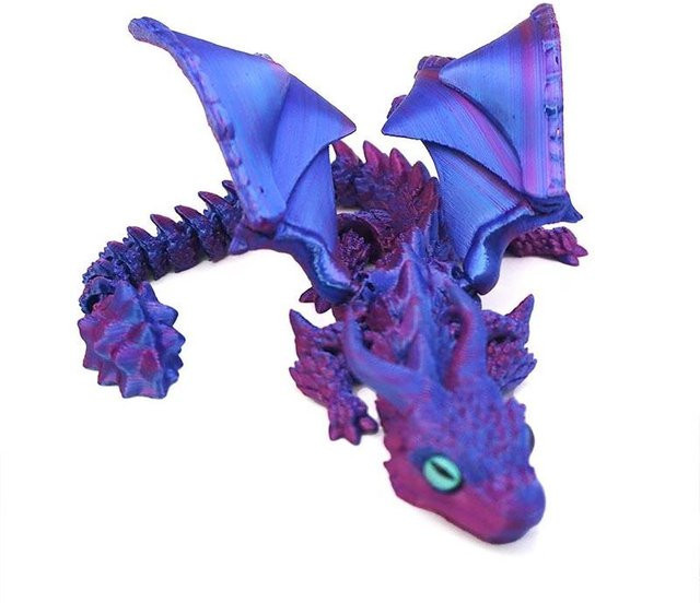 Binchi Outdoor Product Magischer Drache, 3D-gedrucktes Fidget Spielzeug, Bewegliche Gelenke, ab 3 Jahren - Bild 1