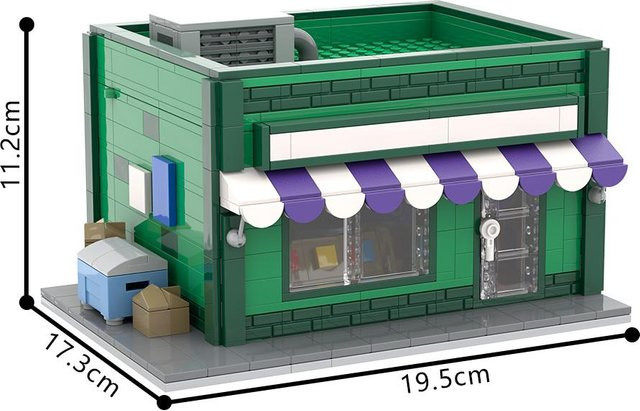 Gobricks Simpson Springfield Baseballkarten-Shop Modulare Bausteine ab 14 Jahren - Bild 1