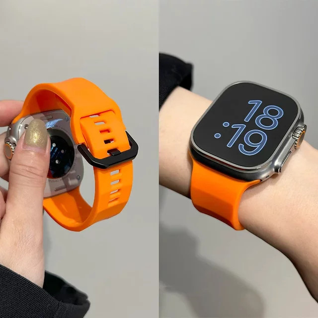 SNQP Uhrenarmband Silikon, Unisex - Bild 1