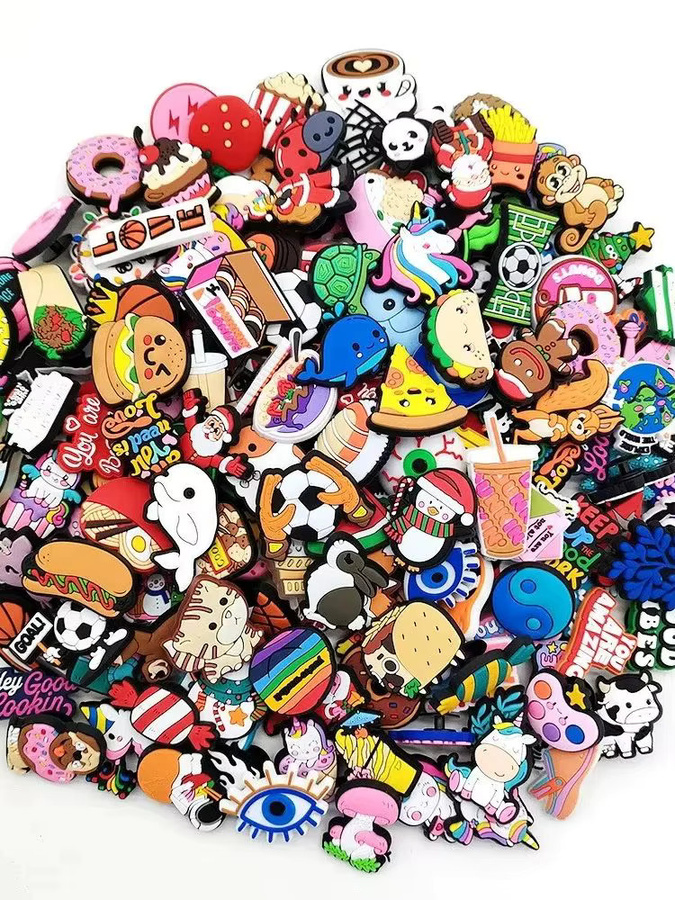 Schuh-Charms, bunt, Sortiment - Bild 5