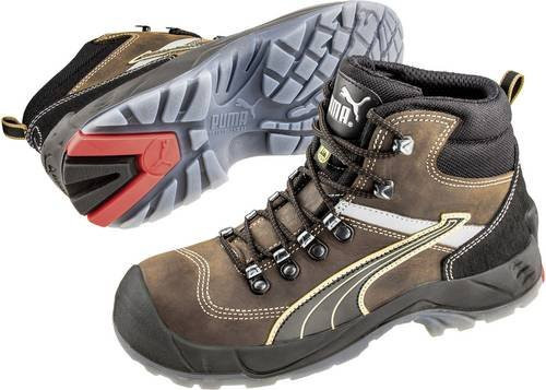 Puma Safety Condor Mid ESD S3 Sicherheitsstiefel aus Nubukleder in Braun, Größe 41 - Bild 1