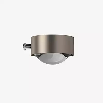 Top Light Puk Mini Mirror LED Spiegelleuchte in Nickel matt mit Glas und Linse klar - Bild 1