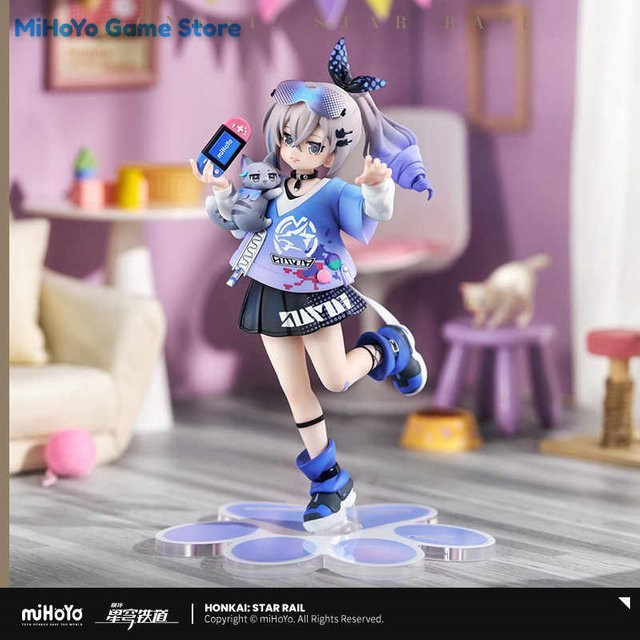 MiHoYo Honkai Star Rail Silver Wolf Anime Figur aus PVC als Desktop Ornament - Bild 1