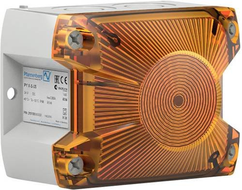 Pfannenberg Blitzleuchte PY X-S-05230ACAM7035 in Orange aus Kunststoff für die Wandmontage - Bild 1
