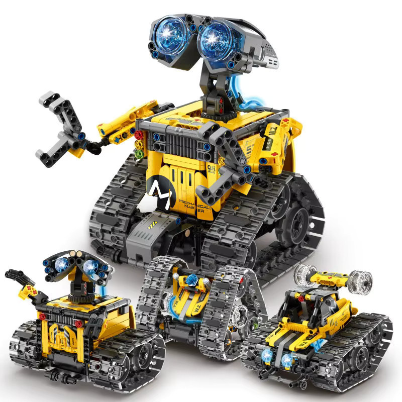BXA Technische Stadt MOC 4 IN 1 RC Roboter Modell, Bausteine, 560 Teile - Bild 6