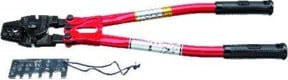 PÖSAMO Montagezange HSC 600 für Drahtseil-Ø 1,5-5mm in Rot - Bild 1