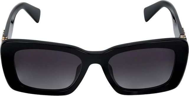 Miu Miu MU07YS1AB5D1 Sonnenbrille, Vollrand, Square, Kunststoff, Schwarz, Damen - Bild 1