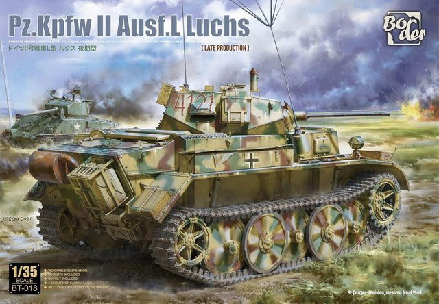Border Model Pz.Kpfw II Ausf.L Luchs, Fahrzeug, Grün - Bild 1