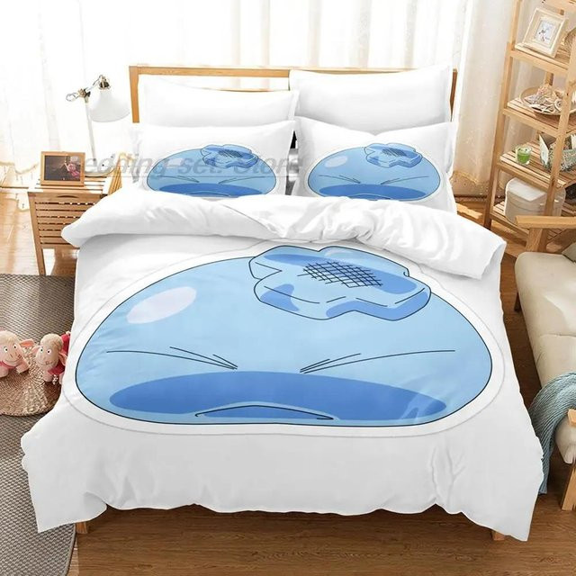 That Time I Got Reincarnated as a Slime Bettwäsche-Set mit 3D-Anime-Print von JMG Household Supplies, Mehrfarbig, B/H: 135 x 200 cm - Bild 1