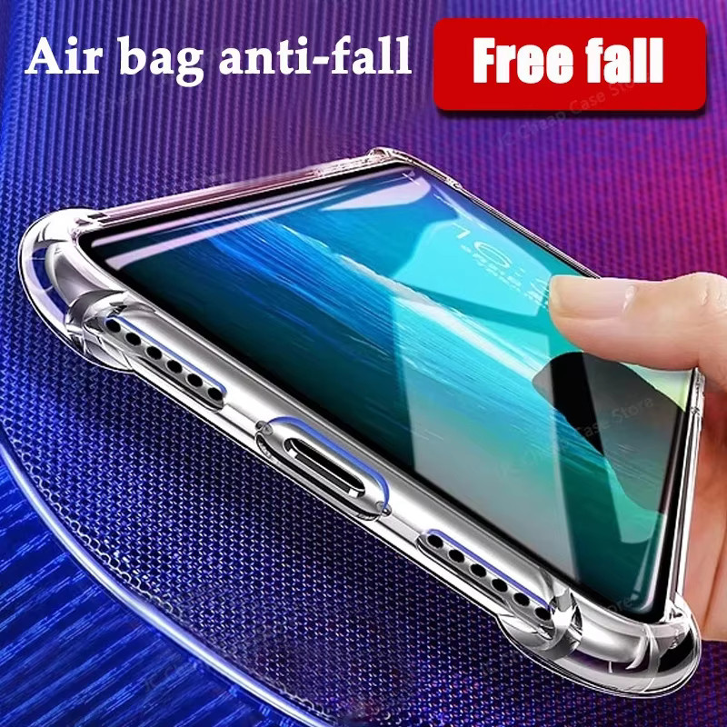 Stoßfeste transparente TPU Handyhülle für Samsung Galaxy M33, M34, M14 und M54 5G - Bild 3