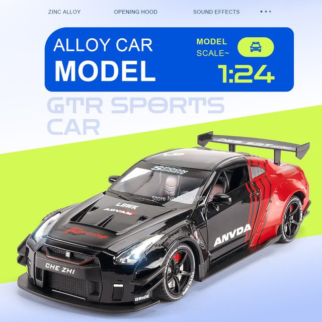 RMZ city GTR Revuelto Automodell, 1:24 Maßstab, mit Sound und Licht - Bild 1