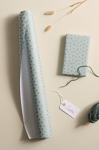 DITTE Geschenkpapier FSC Green und Blue, Länge: 10 Meter - Bild 1