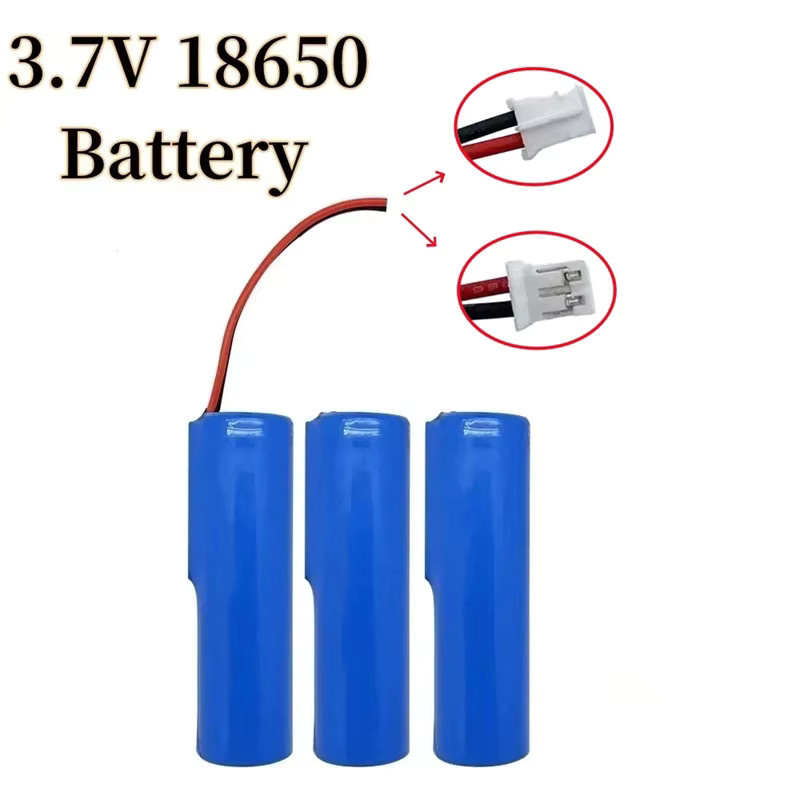 Roza Cinnie Lithium-Ionen-Akku 18650 mit PH2.0-Stecker und Leiterplatte, 3,7 V, 3000 mAh, Blau - Bild 3