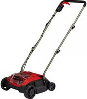 Einhell Power X-Change Akku-Vertikutierer-Lüfter GC-SC 18/28 DS Li-Solo in Rot/Schwarz mit 28 cm Arbeitsbreite - Bild 1