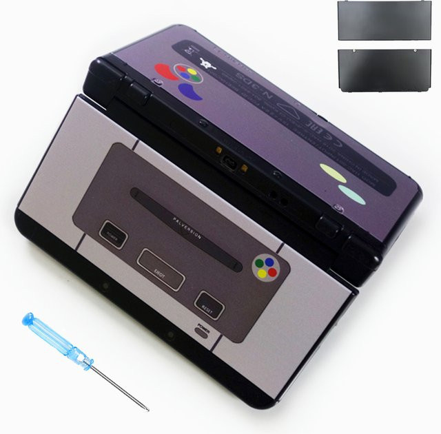 Nintendo Ersatz-Front- und Rückplatten Gehäuseabdeckung für New 3DS Reparatur-Kit - Bild 1