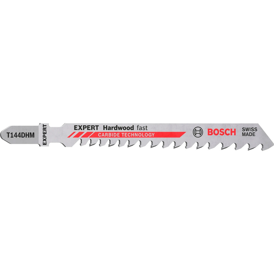 Bosch EXPERT T 144 DHM Hardwood Fast Stichsägeblatt mit Carbide-Spitze, 3 Stück, Silber - Bild 2